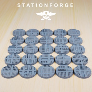 Industrial Base Set 1 [Station Forge] 25mm, 32mm, 40mm, 50mm, multiple sizes