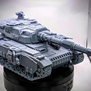 Heavy Battle Tank – Ursus Major - Vehicle Model for 28mm Sci-Fi Wargaming | 16K Print Resolution [Maelstrom Designworks]