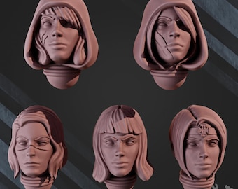 Battle Sisters Heads - Martyrs [Dakka Dakka]