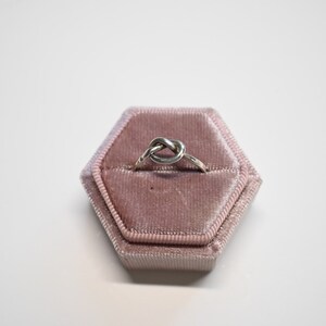 Knot Ring | Sterling Silver 925 | Handmade | Statement Ring | Boho ring | Jewelry | Womens ring  | Silver Ring | Size 8 Ring