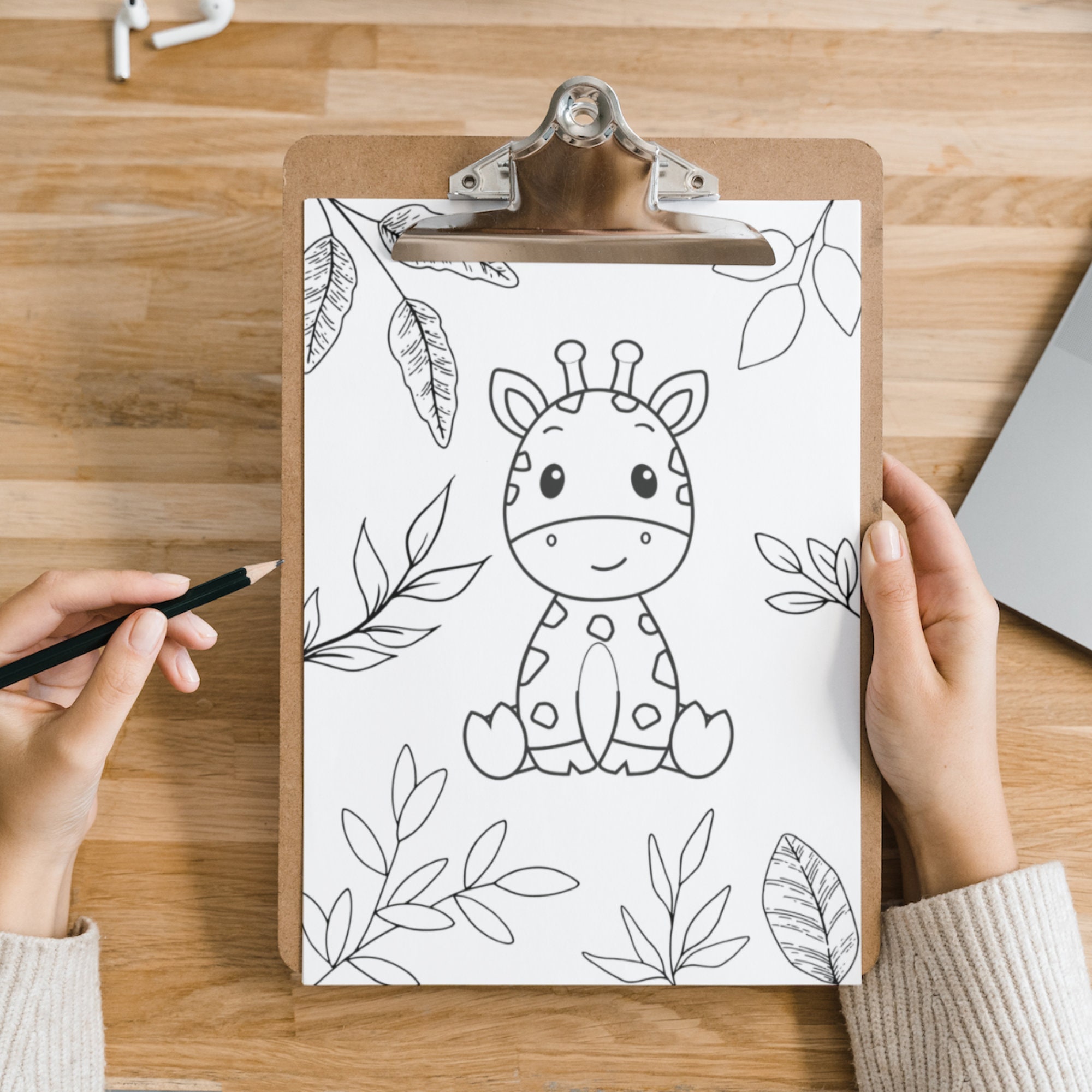 Printable Safari Animals Coloring Pages for Kids 10 Coloring - Etsy Canada