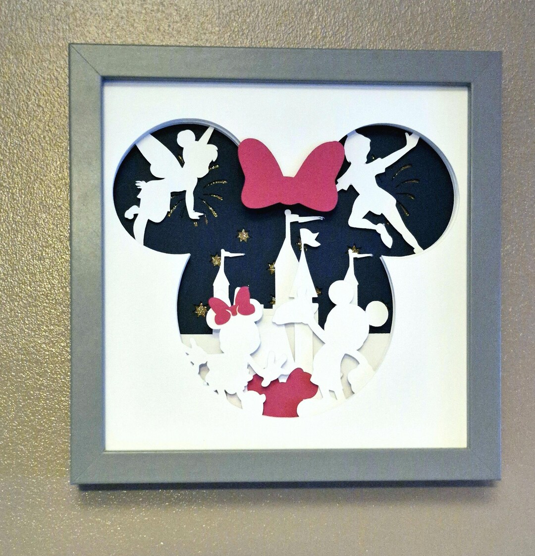 Disney Inspired Layered Box Wall Frame - Etsy