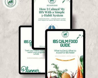 Paquete Calma para el SII: Guía, Lista de Alimentos, Registro (Descarga Digital)
