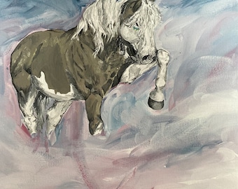 Pintura de caballos