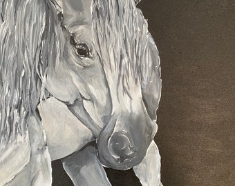 Pintura de caballos