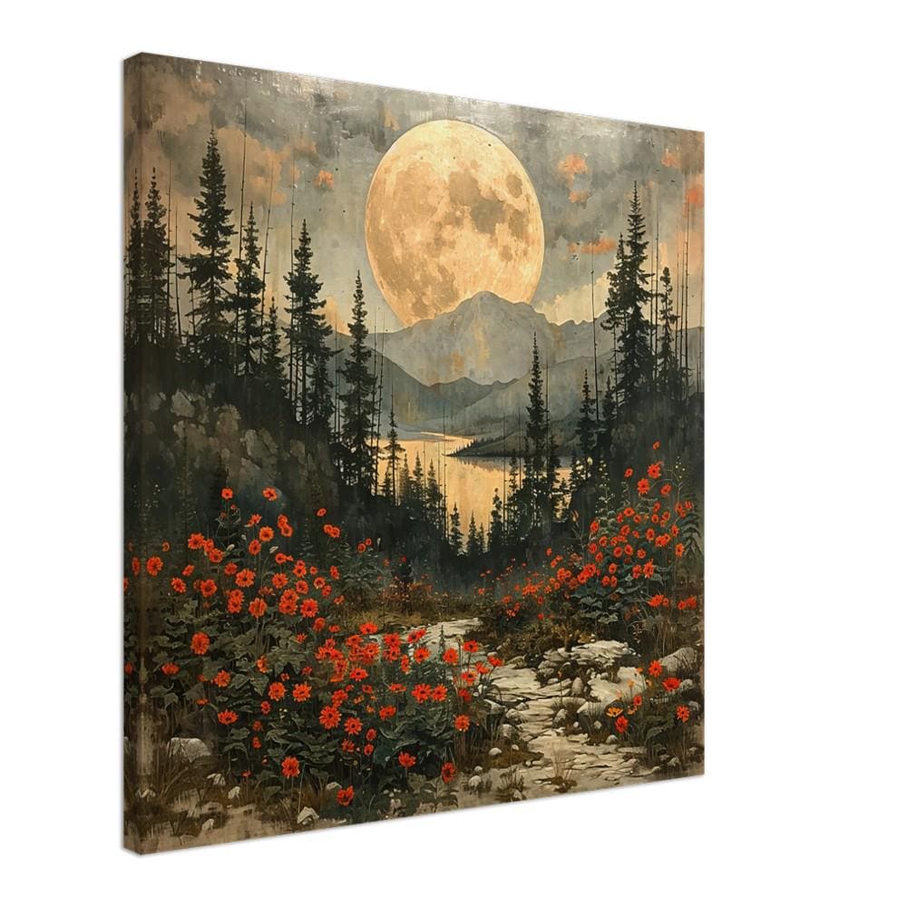 芸術写真 Nature Photograph Full Moon Art Print 芸術写真