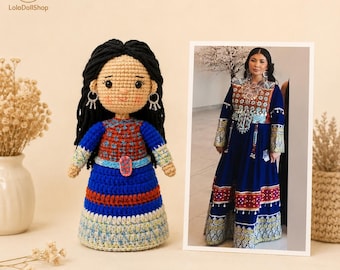 Gift for Wife Custom Crochet Doll From Picture Romantic Gift for Wife Birthday Gift for Wife Valentine's Day Gift Custom Couple Crochet Doll
