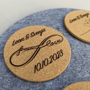 name tag | coasters | Mug coasters | place card | guest gift | Glass Coaster Personalized | cork | Nice that you&#39;re here