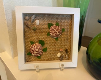 Zeeglas zeeschildpadkunst