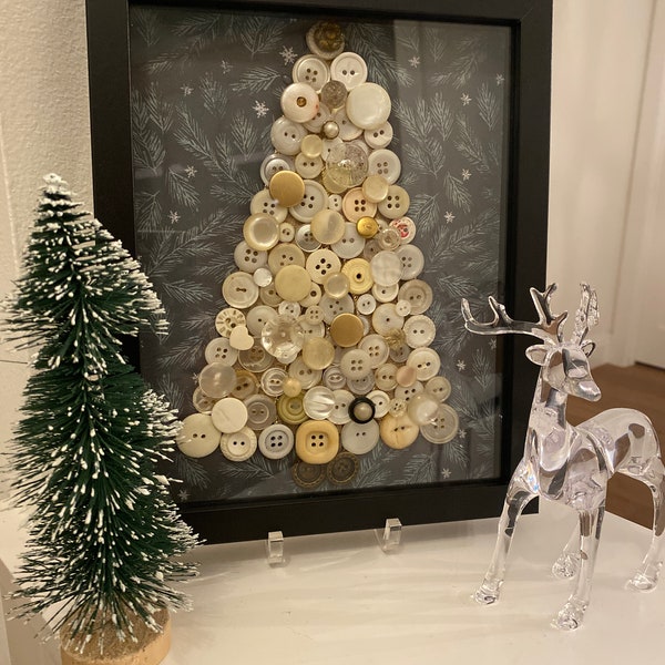 Button Tree Art - Etsy