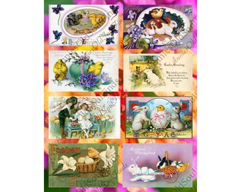 Easter Printable-Rabbits/Chickens