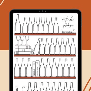 My Burgundy Wine Cellar - To Print A5