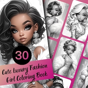 fashion coloring, girl coloring book, grayscale coloring, adult coloring book, kids coloring pages, cute coloring book, portrait coloring, fashion illustration, winter fashion, fashion art, woman coloring, coloring book, fashion coloring pages