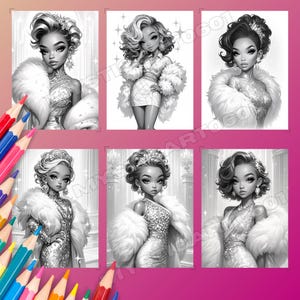 fashion coloring, girl coloring book, grayscale coloring, adult coloring book, kids coloring pages, cute coloring book, portrait coloring, fashion illustration, winter fashion, fashion art, woman coloring, coloring book, fashion coloring pages