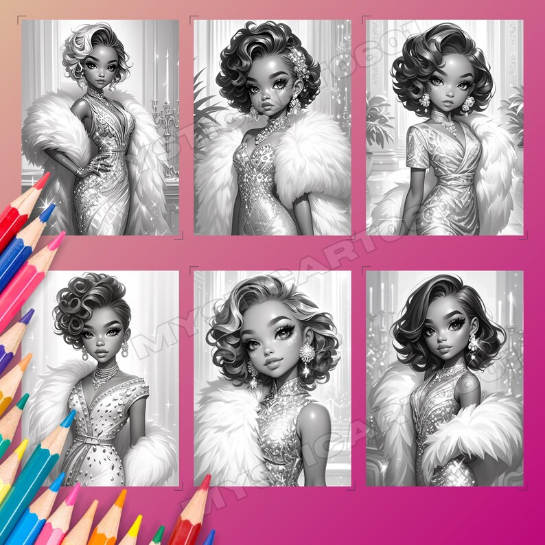 fashion coloring, girl coloring book, grayscale coloring, adult coloring book, kids coloring pages, cute coloring book, portrait coloring, fashion illustration, winter fashion, fashion art, woman coloring, coloring book, fashion coloring pages