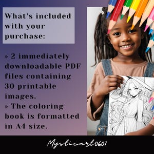 Coloring book, Adult coloring, Girl coloring, Cute coloring, Witch coloring, Grayscale book, Magical girl, Cute Halloween, Witch art, Printable book, Halloween witch, Cozy coloring, Kawaii coloring