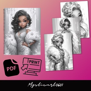 fashion coloring, girl coloring book, grayscale coloring, adult coloring book, kids coloring pages, cute coloring book, portrait coloring, fashion illustration, winter fashion, fashion art, woman coloring, coloring book, fashion coloring pages