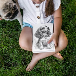 Spaniel, Coloring book, Dog coloring, Dog portrait, Spaniel coloring, Cute spaniel, Spaniel gift, Dog coloring book, Dog coloring pages, Spaniel art, Cocker spaniel, Printable coloring, Dog lover