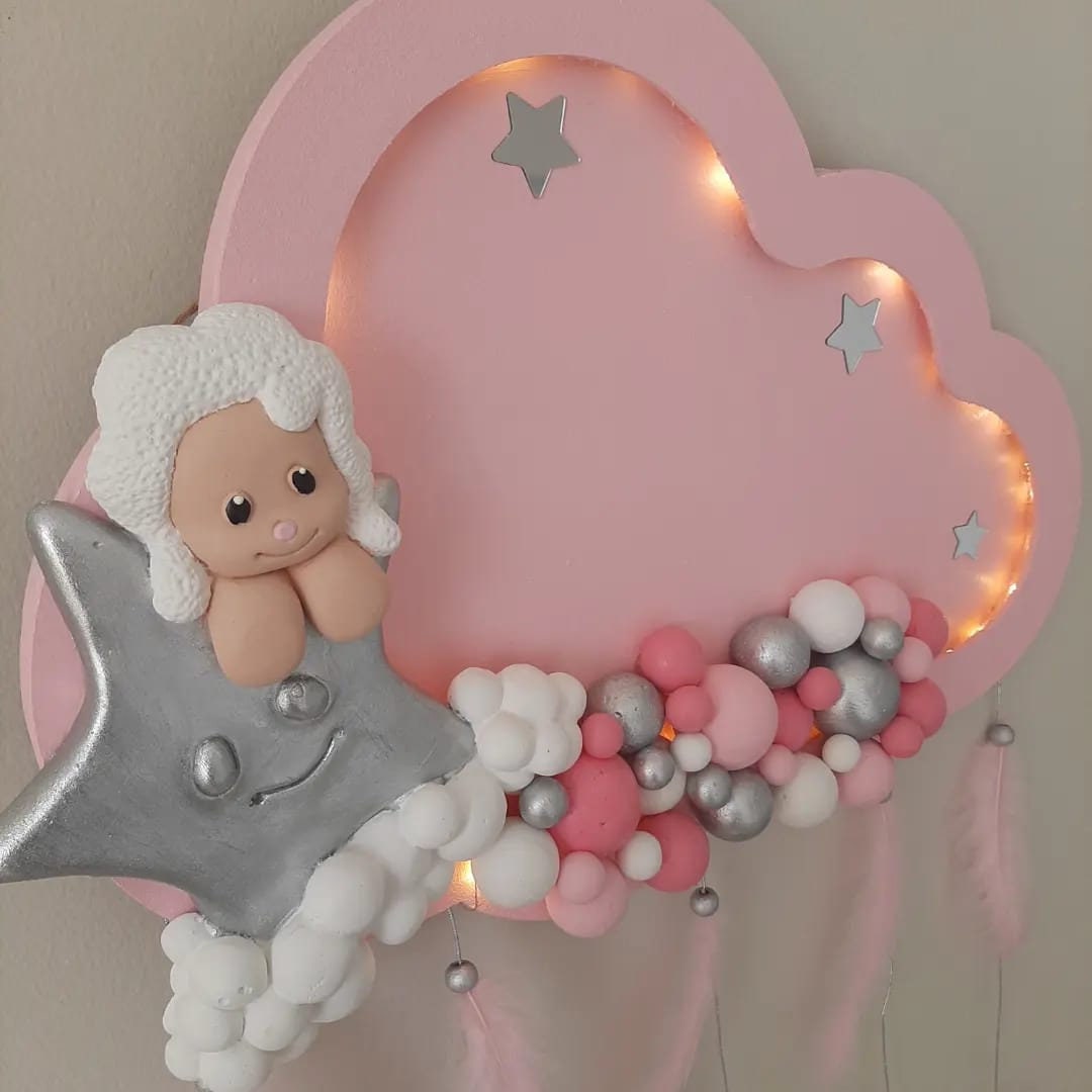Personalized Led Baby Door Decorationkids Room Etsy