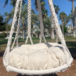 Macrame Swing chair,macrame swing,macrame hanging chair,macramehammock,rocking chair,macrame boho swing,hanging chair,macrame hammock