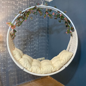 HANDMADE Macrame Swing, Swing Bed, indoor Hammock, indoor Swing Chair, indoor swing adult, Outdoor Hammock, Swing Set