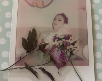 Original Zeichnen Sie ein Bad Polaroid