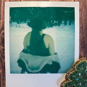Original Snow Angel Polaroid