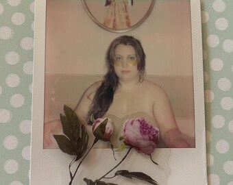 Original Zeichnen Sie ein Bad Polaroid