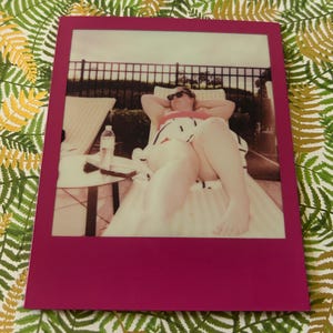 Original Pool Paradise Polaroid