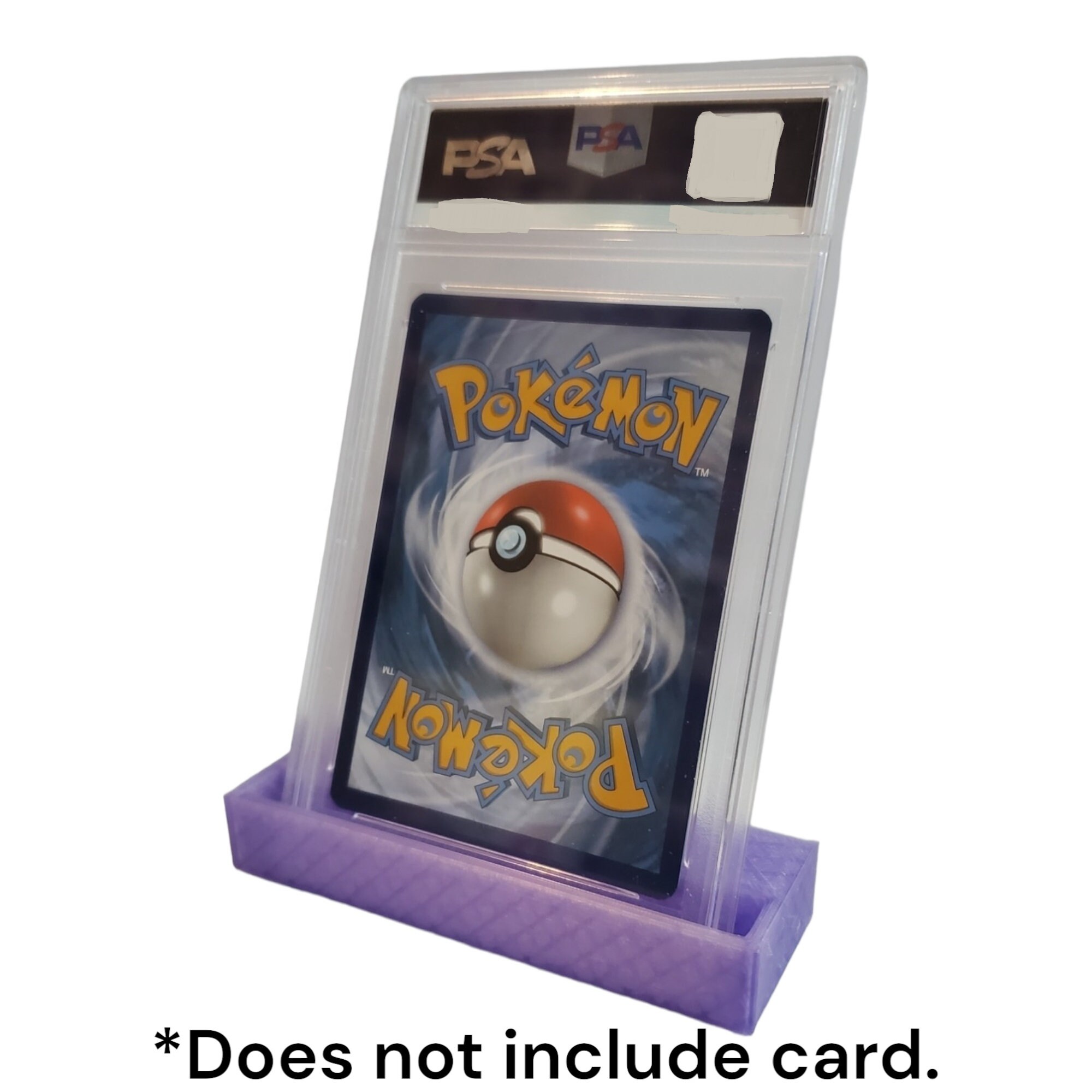 Modern 3D Printed Card Display Stand - Elegant Showcase for PSA/BGS/CGC ...