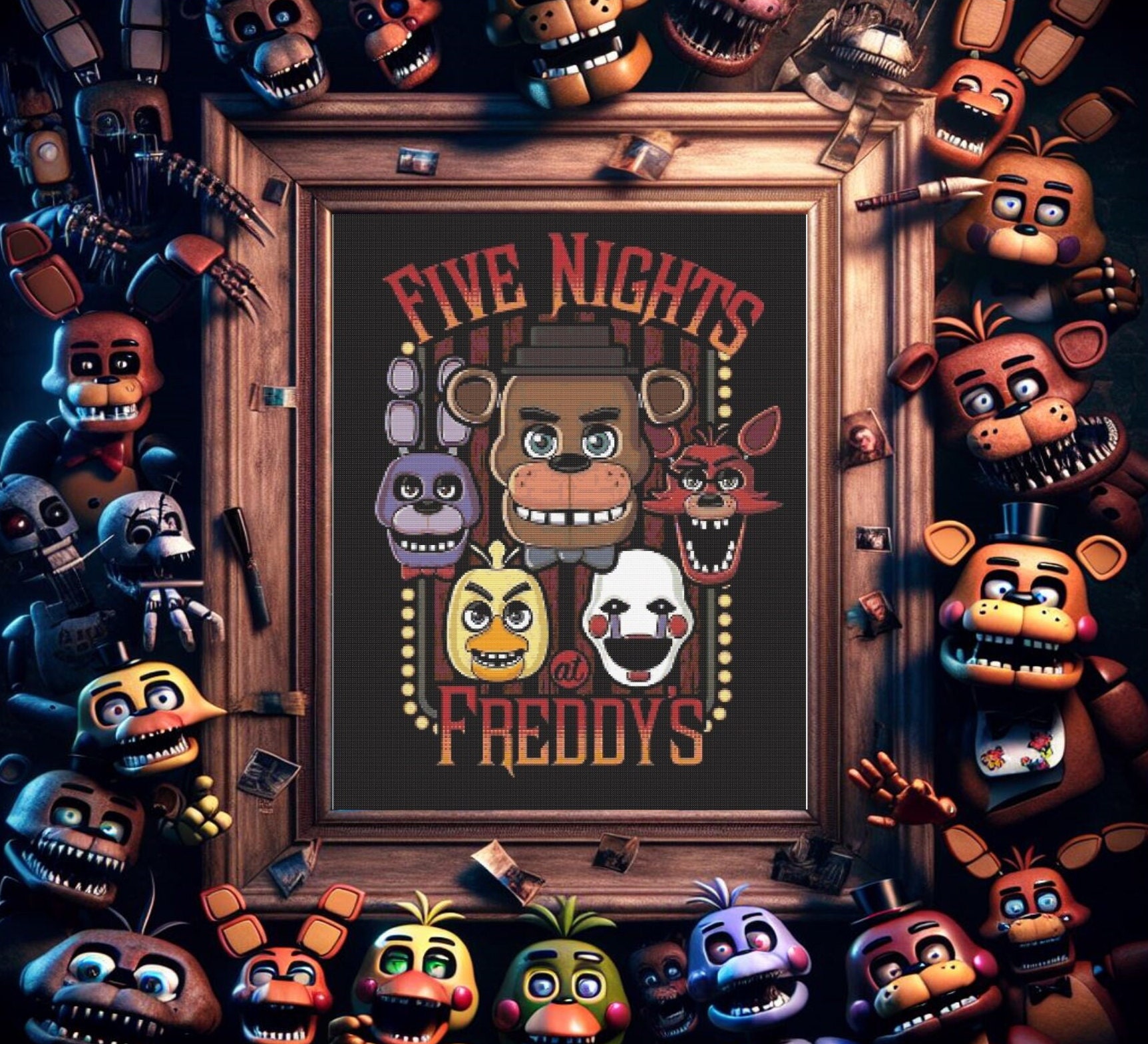 1 Dozen FNAF Five Nights at Freddys Birthday Party Favors