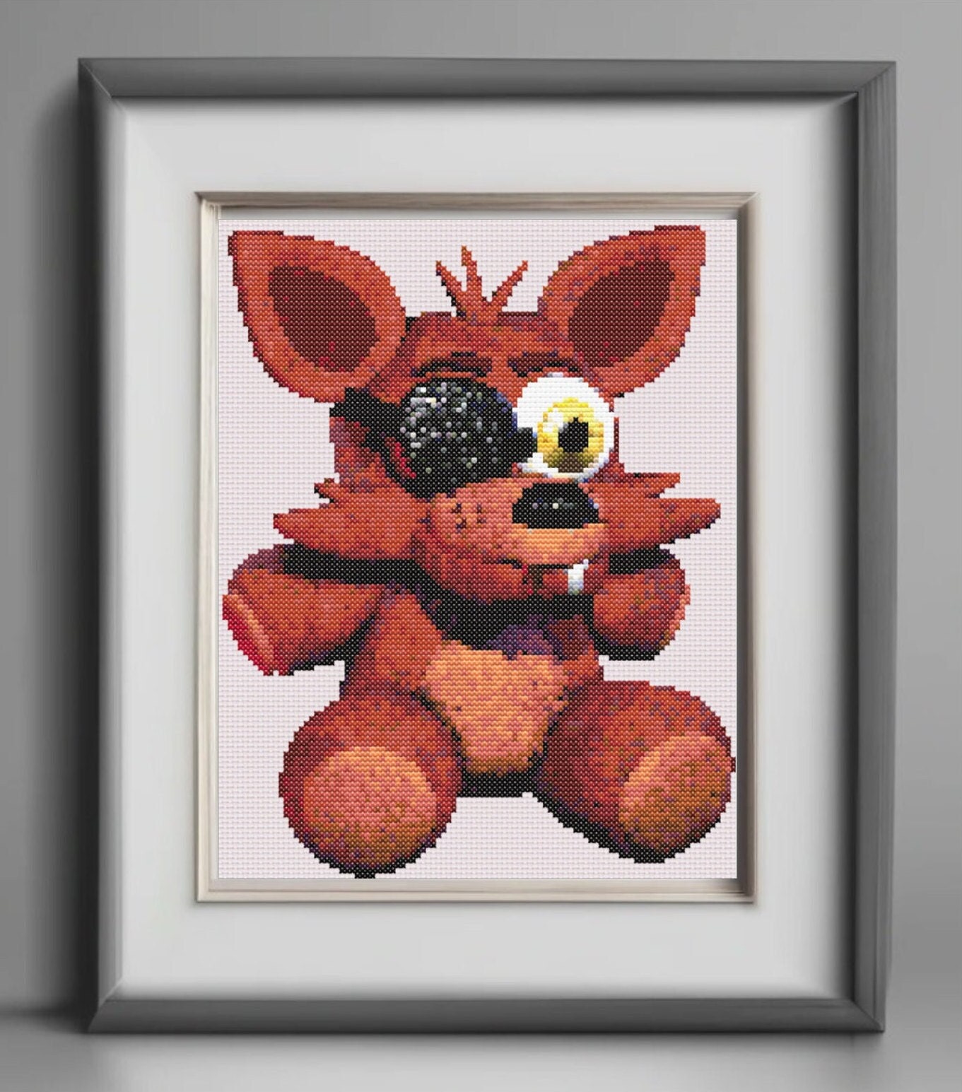 Foxy Plushie Crossstitch PDF Pattern - Etsy