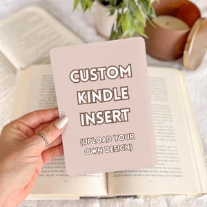 Custom Kindle Insert | Little Turkey Shoppe | Upload Your Own Design, Custom Photo Print, Kobo and iPad Mini sizes