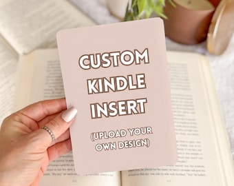 Custom Kindle Insert | Little Turkey Shoppe | Upload Your Own Design, Custom Photo Print, Kobo and iPad Mini sizes