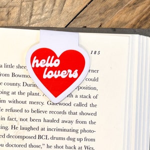 Magnetic Bookmark, Niall Horan Hello Lovers Heart | Books, Journals, Notebooks, Planners | Little Turkey Shoppe