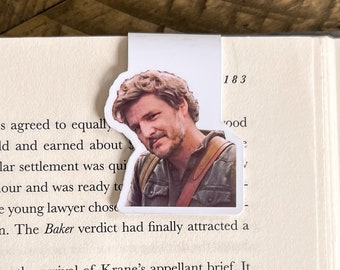 Magnetic Bookmark, Pedro Pascal The Last Of Us | Books, Journals, Notebooks, Planners | pedro pascal meme, pedro pascal merch,