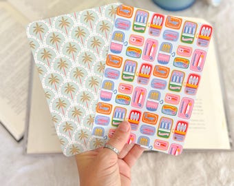 Sardine Summer Kindle Insert | Little Turkey Shoppe | palm tree kindle insert, sardine can art kindle insert, Italian summer, tropical