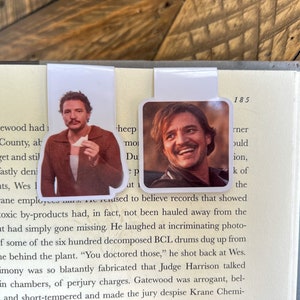 Magnetic Bookmark, Pedro Pascal | Books, Journals, Notebooks, Planners | pedro pascal meme, pedro pascal sandwich, pedro pascal driving