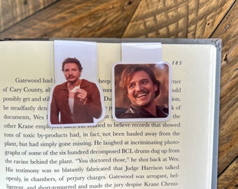Magnetic Bookmark, Pedro Pascal | Books, Journals, Notebooks, Planners | pedro pascal meme, pedro pascal sandwich, pedro pascal driving