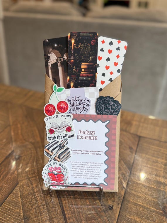 Spicy Romantasy Blind Date with a Book | Little Turkey Shoppe | Fantasy Romance Book Gift Set