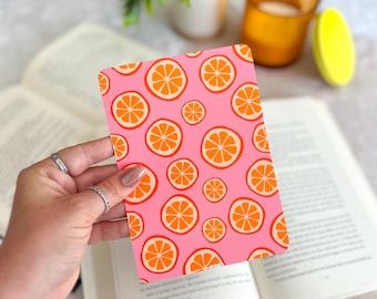 Pink Oranges Kindle Insert | Little Turkey Shoppe | Cute Summer Fruit
