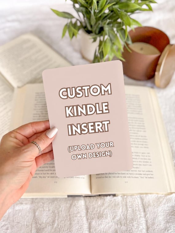 Custom Kindle Insert | Little Turkey Shoppe | Upload Your Own Design, Custom Photo Print, Kobo and iPad Mini sizes