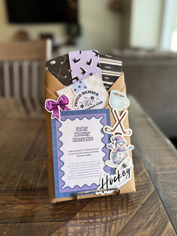 Hockey Romance Blind Date With A Book | Little Turkey Shoppe | Spicy Sports Romance, Book Gift Set
