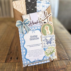 Hockey Romance Blind Date With A Book | Little Turkey Shoppe | Spicy Sports Romance, College Hockey Romance, Book Gift Set
