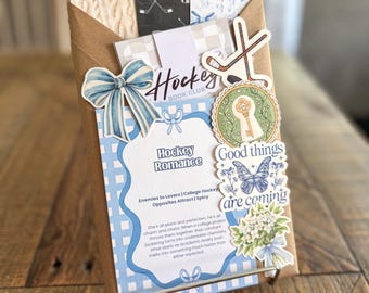 Hockey Romance Blind Date With A Book | Little Turkey Shoppe | Spicy Sports Romance, College Hockey Romance, Book Gift Set