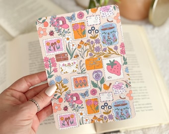 Spring Doodle Kindle Insert | Little Turkey Shoppe | Pastel Floral Stamp Design, Easter