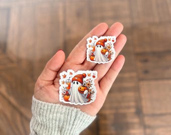 Beanie Ghost Vinyl Sticker | Little Turkey Shoppe | pumpkin spice latte, pumpkin kindle sticker, pumpkin coffee, fall kindle sticker