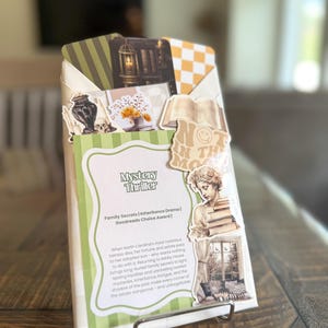 Mystery Thriller Blind Date with a Book | Little Turkey Shoppe | Murder Mystery
