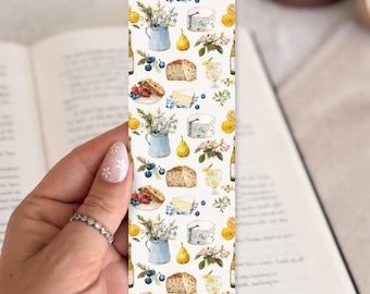 Cottage Picnic Bookmark | Little Turkey Shoppe | Italian Summer, Cottagecore, Sourdough