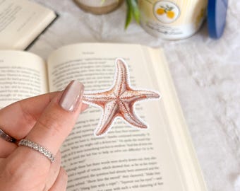 Starfish Sticker | Little Turkey Shoppe | kindle sticker, coastal summer, Mediterranean, Italian summer, ocean sticker, sea life, coquette